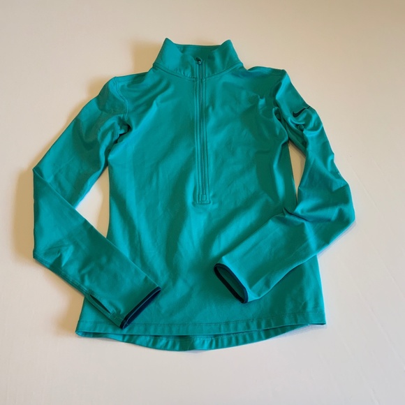 Nike Sweaters - Nike Pro Dri Fit Half Zip Pullover Sweater Blue S